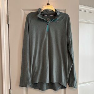 Nike Dark Gray Quarter Zip Pullover